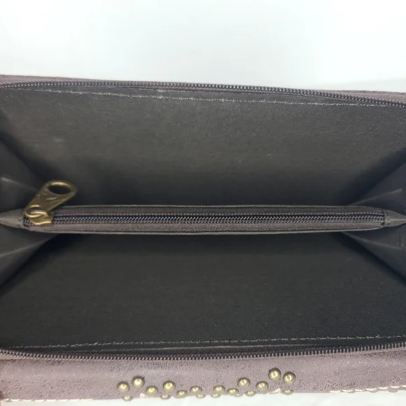 Montana West Azted Concealed Carry Satchel And Wallet‎ Set Coffee - Picture 10 of 10